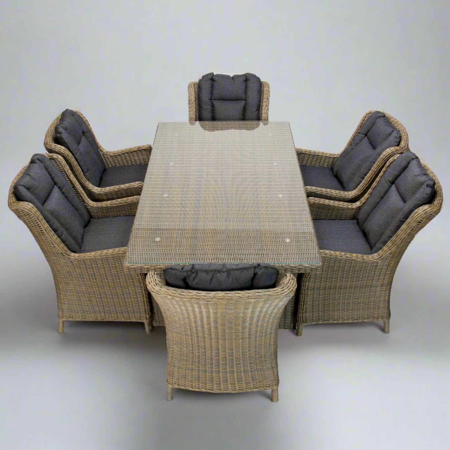 ADDA-Outdoor-Poly-Rattan-Wicker-Dining-6-Seat-Set-Natural-Brown-2