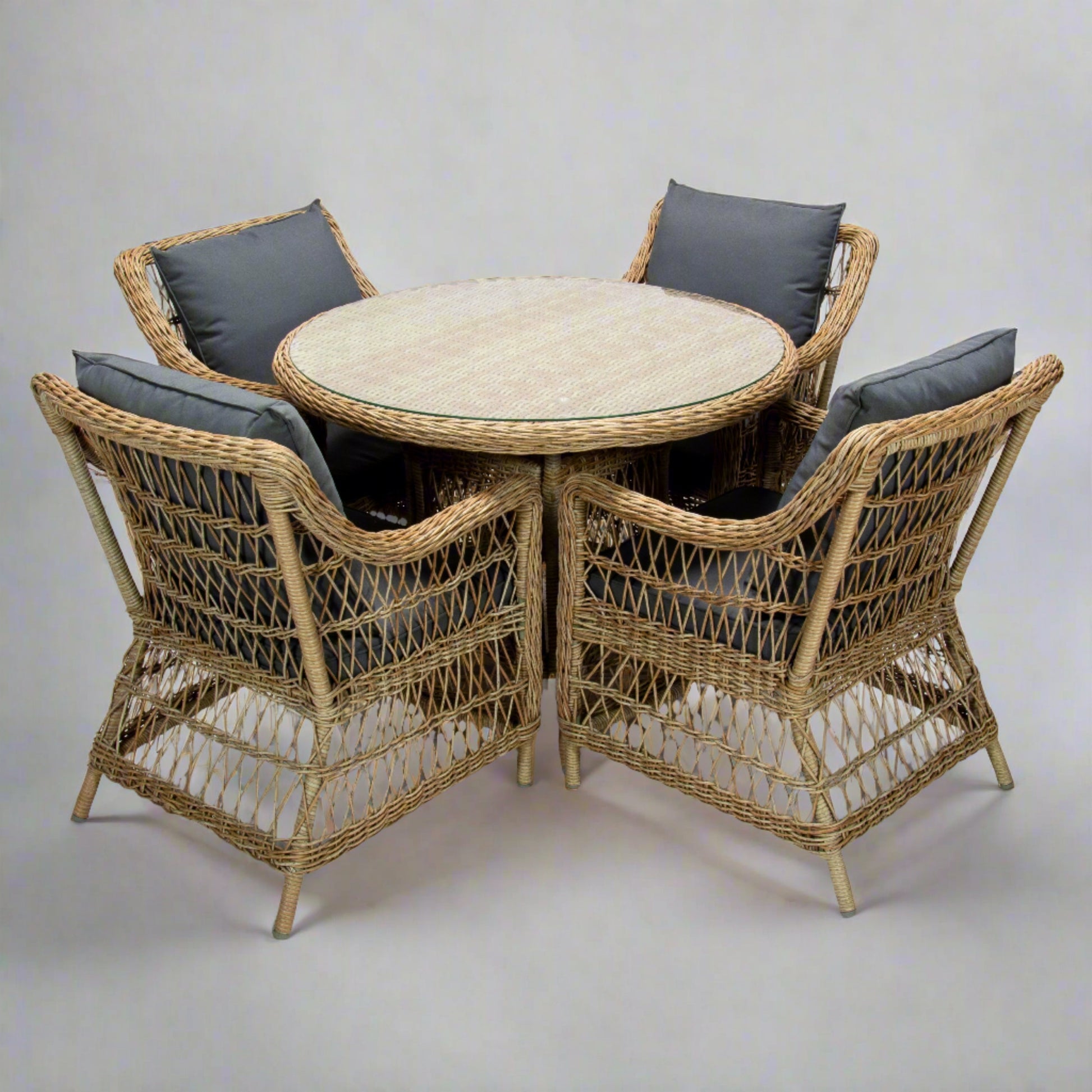 AMOIR-Outdoor-Poly-Rattan-Wicker-Dining-Set-4-Seat-Chair-Table-Natural-Brown-3