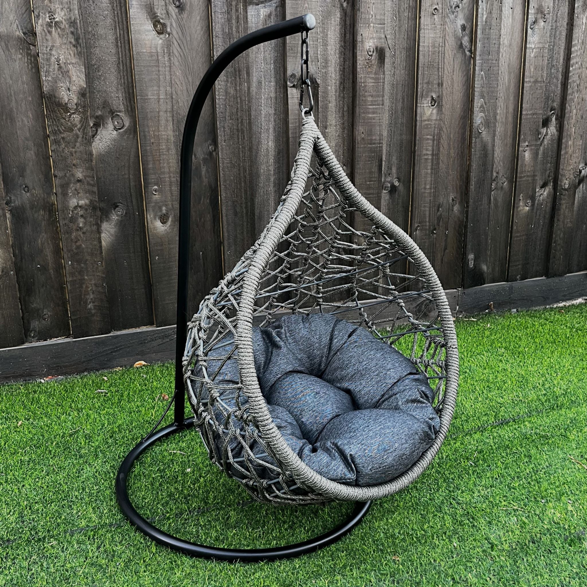 Hanging egg chair for cats best sale