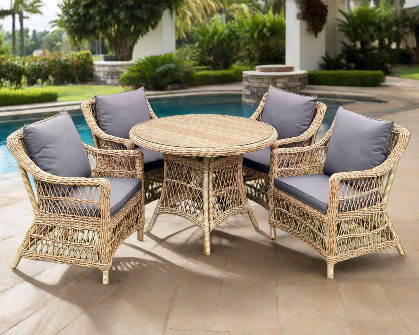 AMOIR-Outdoor-Poly-Rattan-Wicker-Dining-Set-4-Seat-Chair-Table-Natural-Brown-12