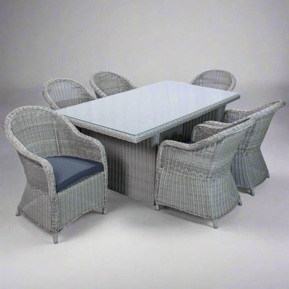 MALAWI-Outdoor-Poly-Rattan-Wicker-Dining-6-Seat-Set-Grey-White-4