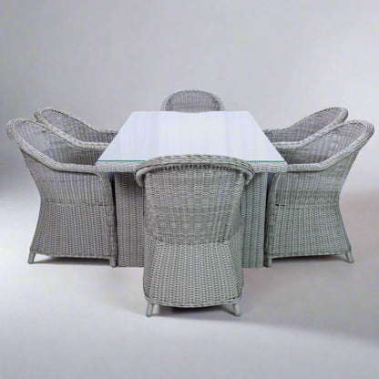 MALAWI-Outdoor-Poly-Rattan-Wicker-Dining-6-Seat-Set-Grey-White-5