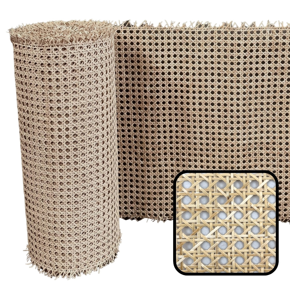 Natural-Rattan-Cane-Webbing-Mesh-Roll-Panel-Furniture-Chair-Repair-Open-Weave-Circle-Hexagonal-Melbourne-Australia-Semi-Bleached-Light-Brown-10