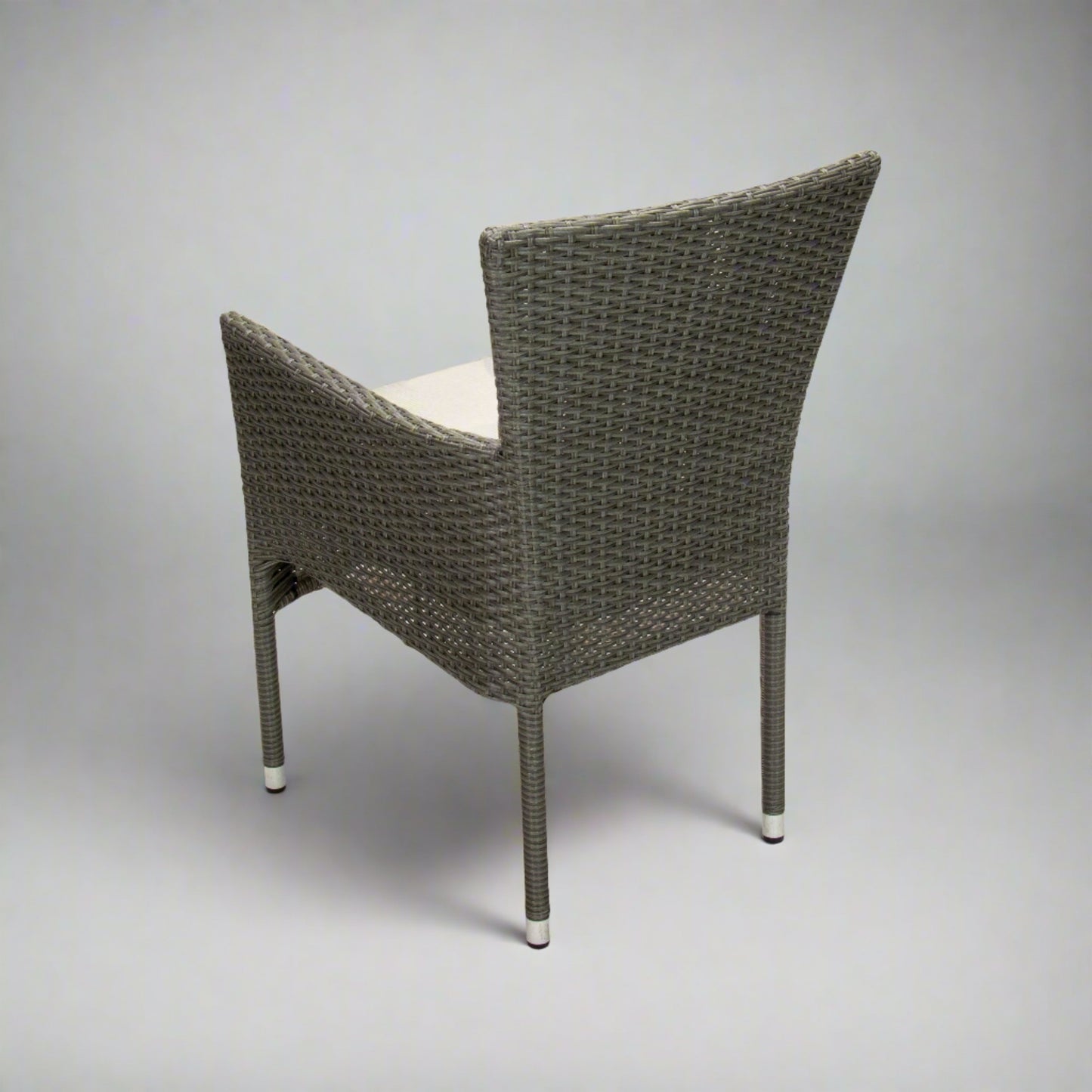 Stackable-Cheap-Outdoor-Poly-Rattan-Wicker-Dining-Chair-Grey-4