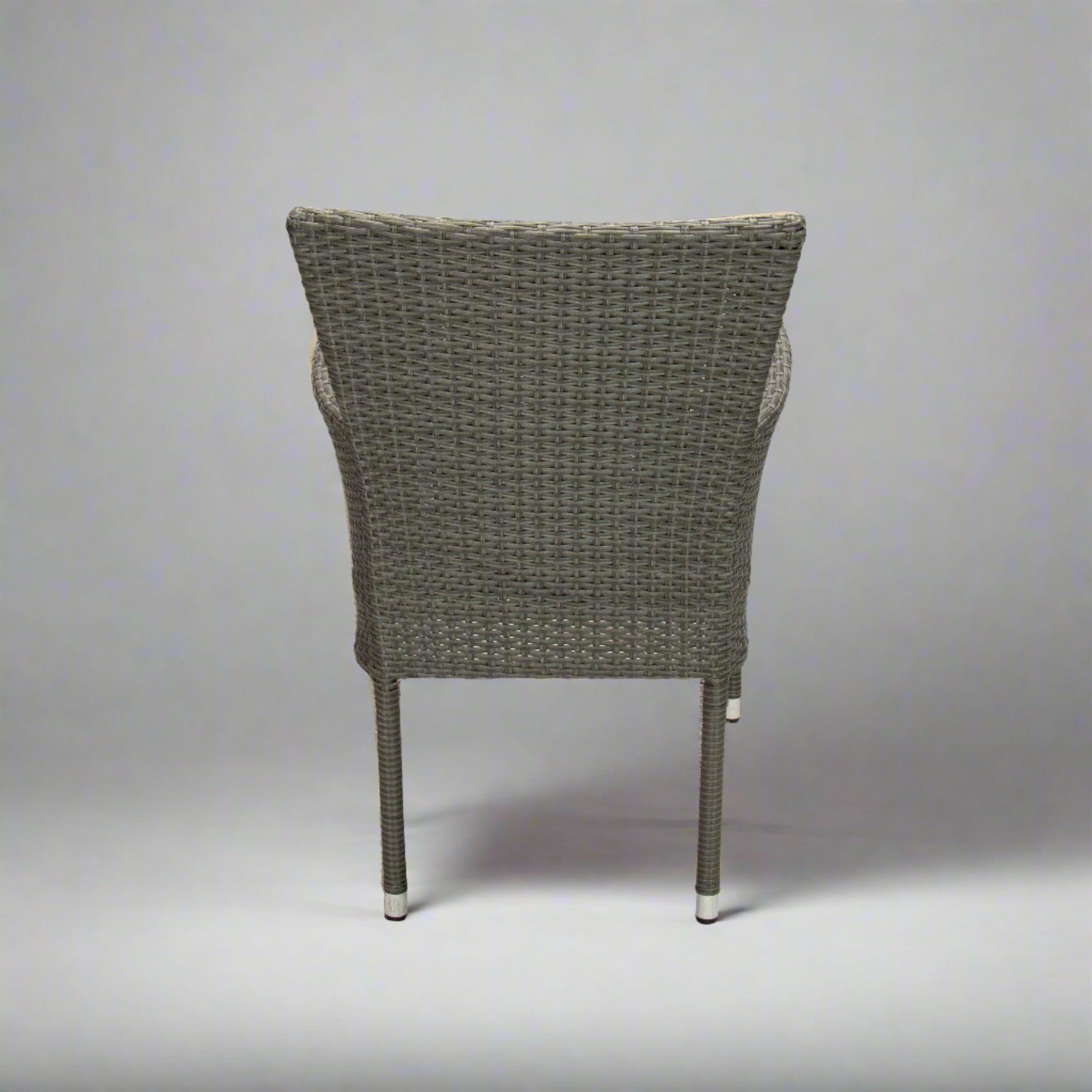 Stackable-Cheap-Outdoor-Poly-Rattan-Wicker-Dining-Chair-Grey-5